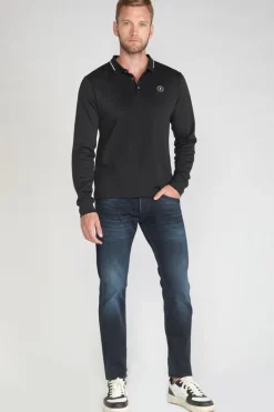 Le Temps des Cerises Reg 700/11 Adjusted Jeans Bleu-Noir N°1 Blue / Black Sale