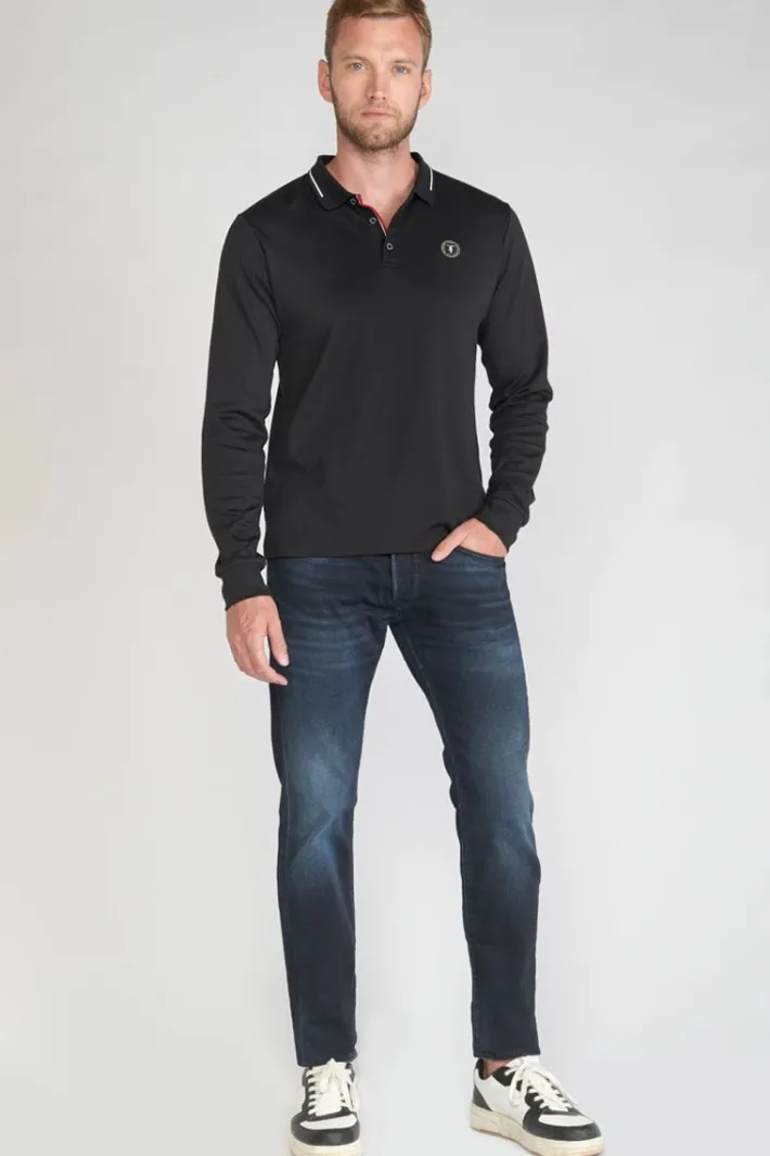 Le Temps des Cerises Reg 700/11 Adjusted Jeans Bleu-Noir N°1 Blue / Black Sale