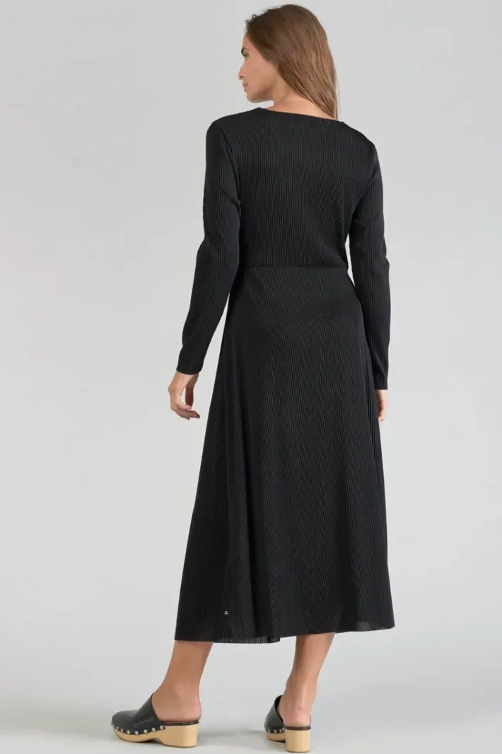 Le Temps des Cerises Robe Longue Yama Noire Black Store
