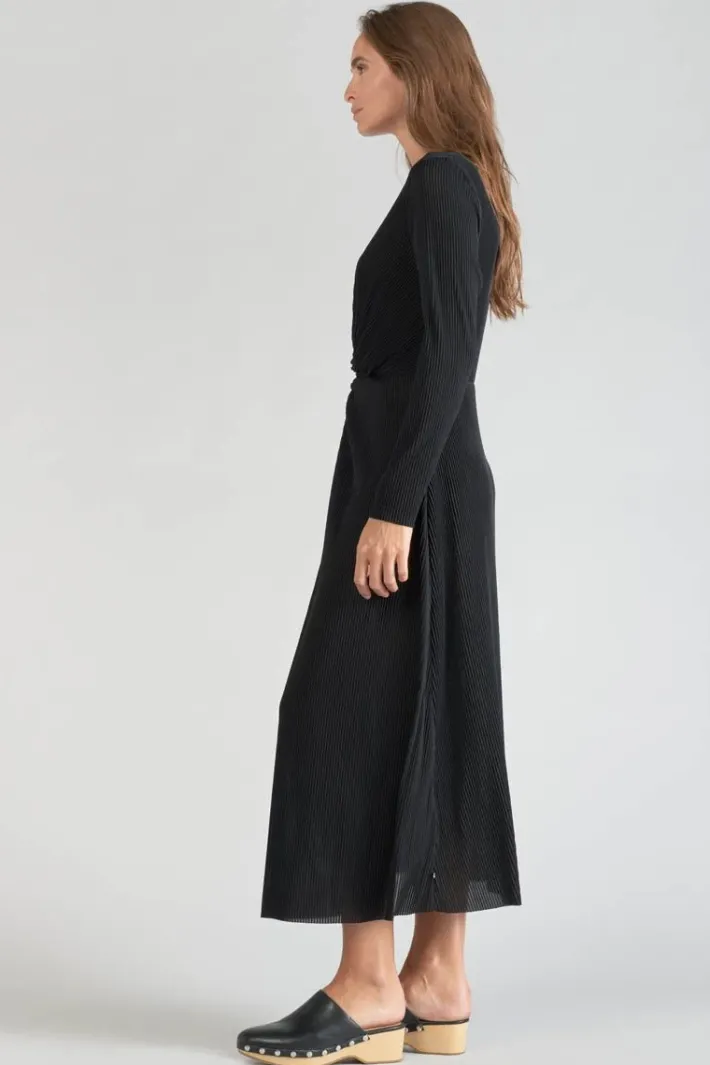 Le Temps des Cerises Robe Longue Yama Noire Black Store