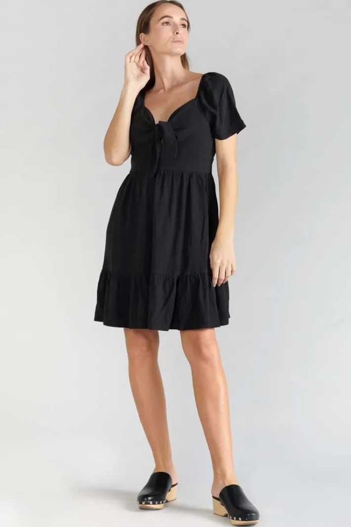 Le Temps des Cerises Robe Nighty Noire Black New