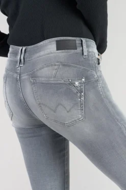 Le Temps des Cerises Roche Pulp Slim Taille Haute 7/8Eme Jeans Gris N°2 Grey Best
