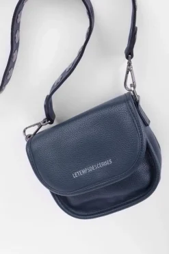 Le Temps des Cerises Sac A Bandouliere Alex Bleu Marine Navy Shop