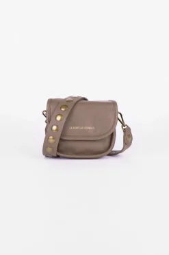 Le Temps des Cerises Sac A Bandouliere Alex Taupe Kaki Brown Fashion