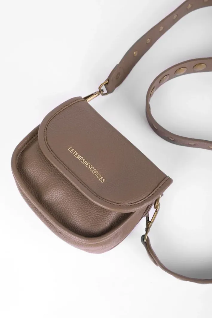 Le Temps des Cerises Sac A Bandouliere Alex Taupe Kaki Brown Fashion