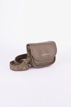 Le Temps des Cerises Sac A Bandouliere Alex Taupe Kaki Brown Fashion