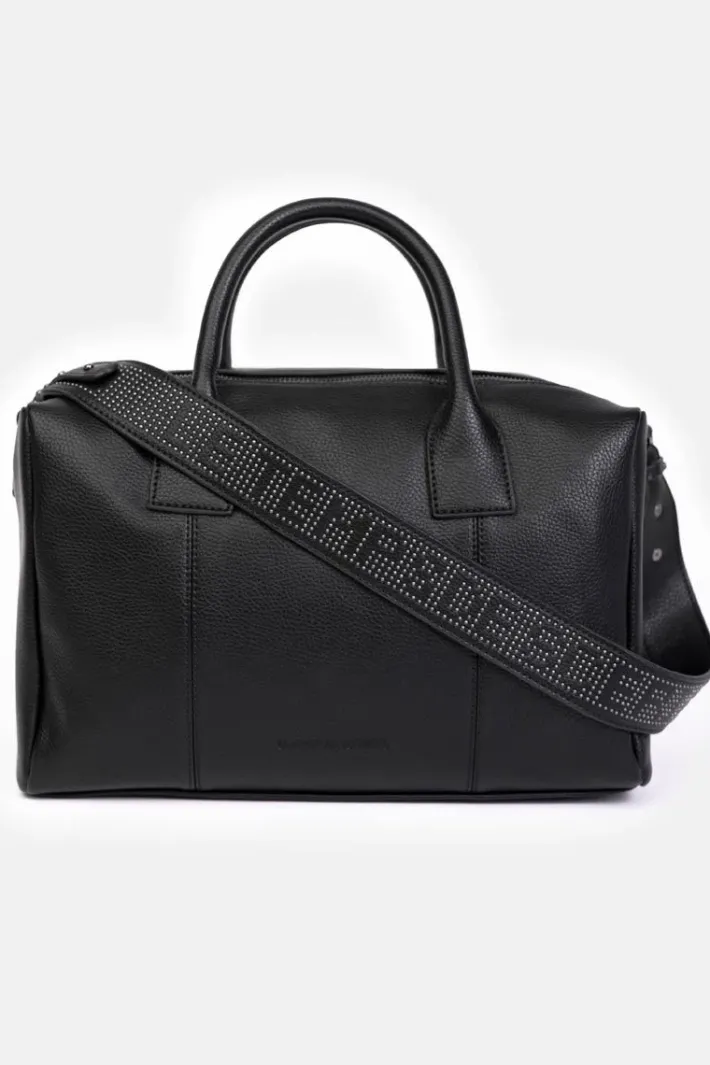 Le Temps des Cerises Sac Bowling Isaia Noir Cloute Black New