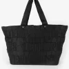 Le Temps des Cerises Sac Cabas Matelasse Luna Noir Black Discount
