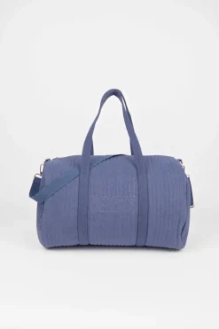 Le Temps des Cerises Sac Week-End Lisia Bleu Denim Flash Sale
