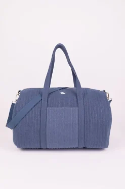 Le Temps des Cerises Sac Week-End Lisia Bleu Denim Flash Sale