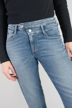 Le Temps des Cerises Salma 400/17 Mom Taille Haute 7/8Eme Jeans Bleu N°4 Blue New