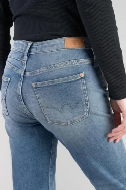 Le Temps des Cerises Salma 400/17 Mom Taille Haute 7/8Eme Jeans Bleu N°4 Blue New