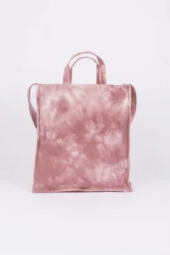 Le Temps des Cerises Shopping Bag Lina Tie And Dye Rose Pink Clearance