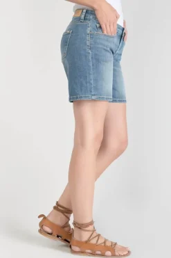 Le Temps des Cerises Short Janka En Jeans Bleu Delave Blue Sale