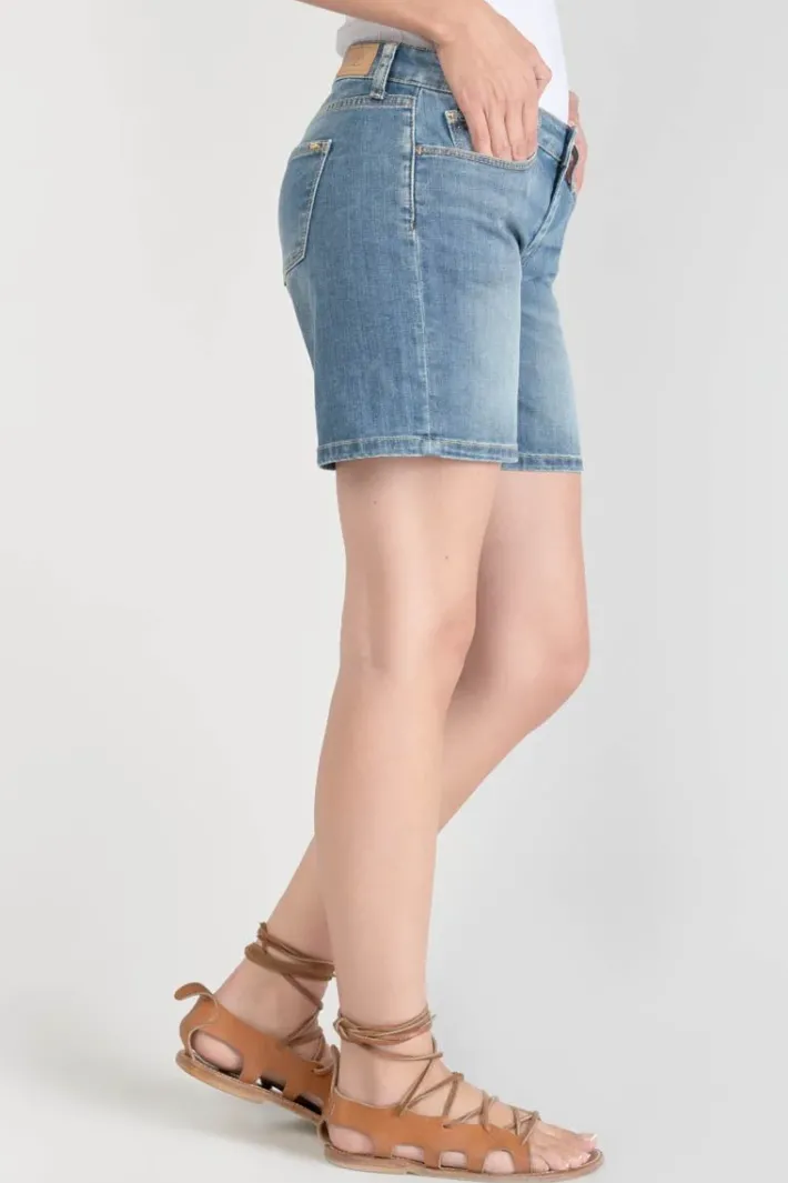 Le Temps des Cerises Short Janka En Jeans Bleu Delave Blue Sale