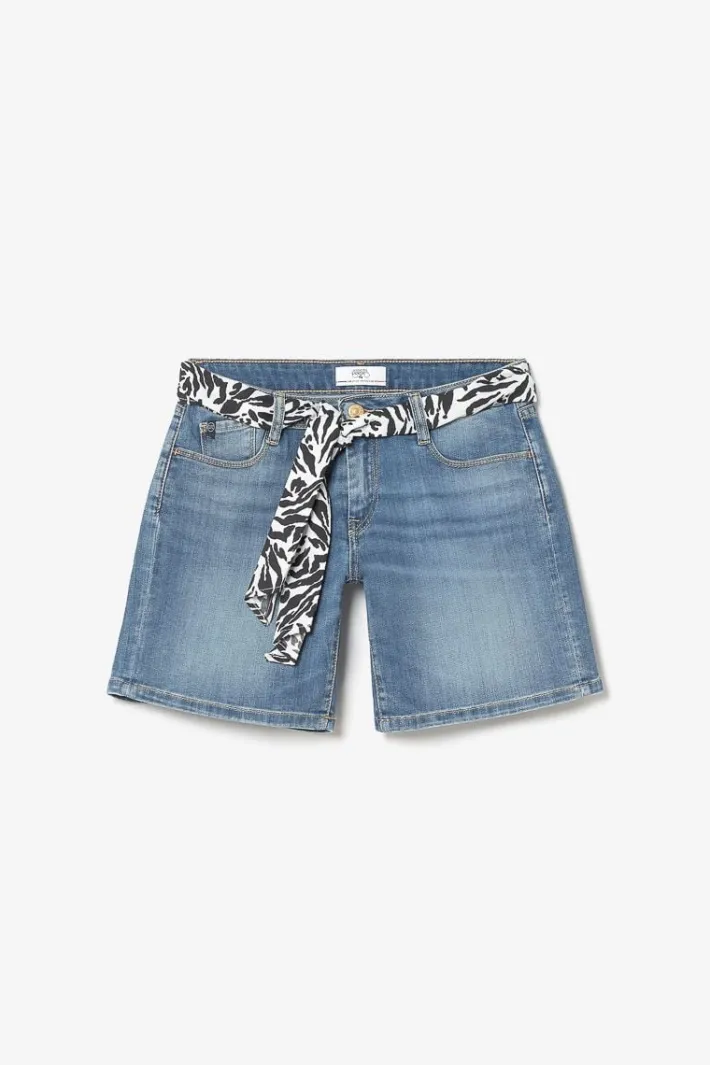 Le Temps des Cerises Short Janka En Jeans Bleu Delave Blue Sale