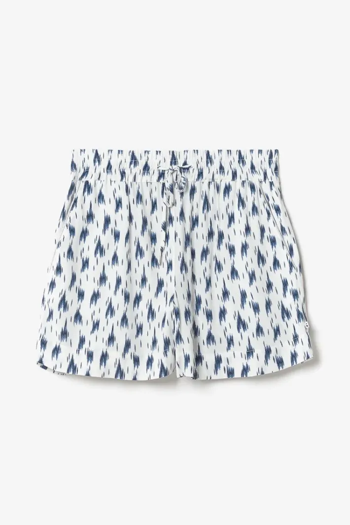 Le Temps des Cerises Short Nuria Tie And Dye Bleu Midnight Discount