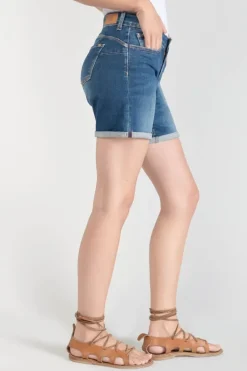 Le Temps des Cerises Short Paola En Jeans Bleu Blue Cheap