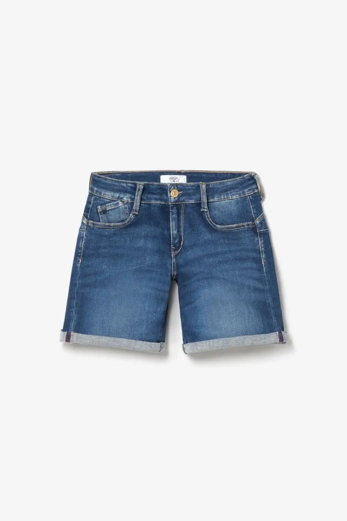 Le Temps des Cerises Short Paola En Jeans Bleu Blue Cheap
