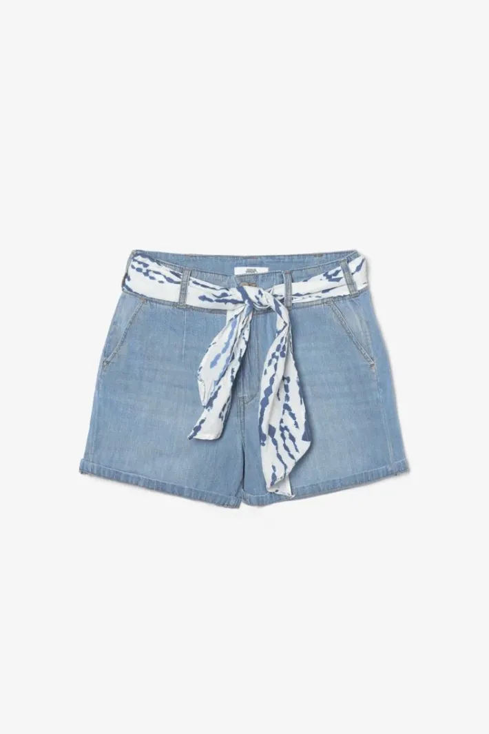Le Temps des Cerises Short Sydney En Jeans Bleu Blue Best Sale