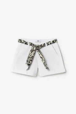 Le Temps des Cerises Short Veli2 Blanc White Flash Sale