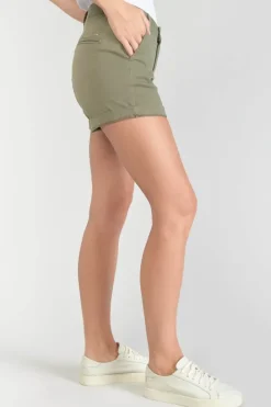 Le Temps des Cerises Short Veli2 Kaki Lizard Cheap