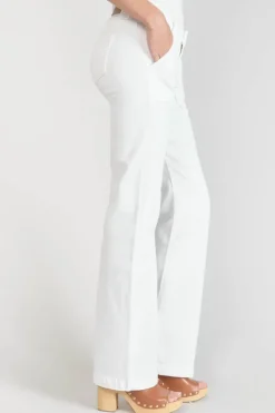 Le Temps des Cerises Sormiou Flare Jeans Blanc White Shop