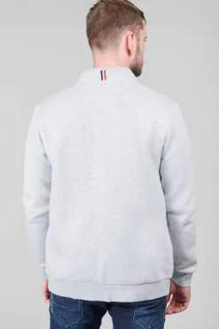 Le Temps des Cerises Sweat Goal Gris Clair Grey Chine Cheap