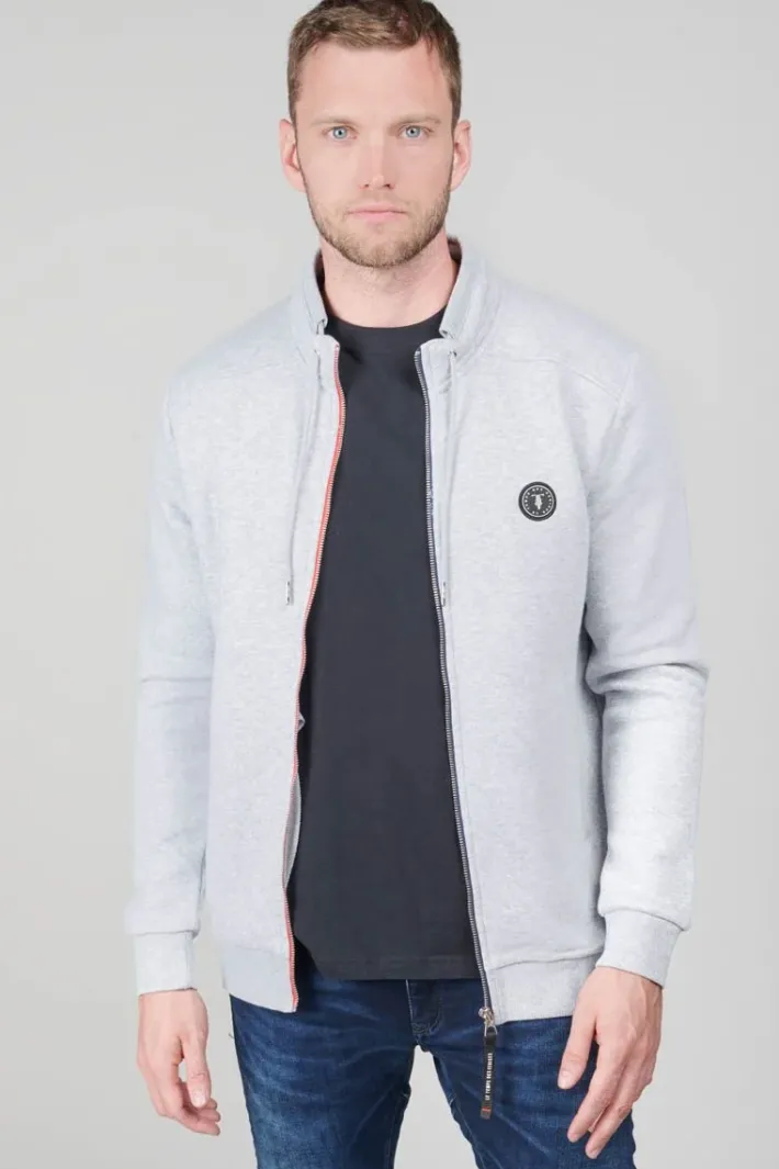 Le Temps des Cerises Sweat Goal Gris Clair Grey Chine Cheap