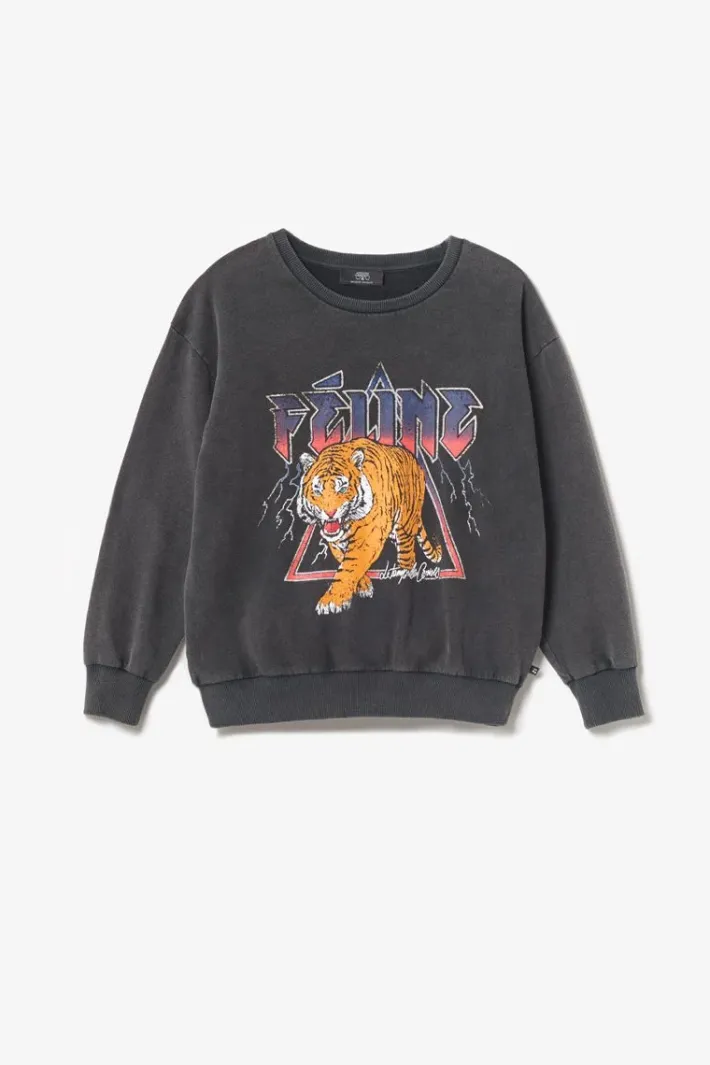 Le Temps des Cerises Sweat Nyke Gris Delave Black Discount