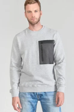 Le Temps des Cerises Sweat Stipa Gris Chine Grey Melange New
