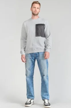 Le Temps des Cerises Sweat Stipa Gris Chine Grey Melange New