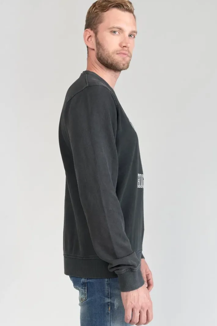 Le Temps des Cerises Sweat Tubur Noir Delave Black New