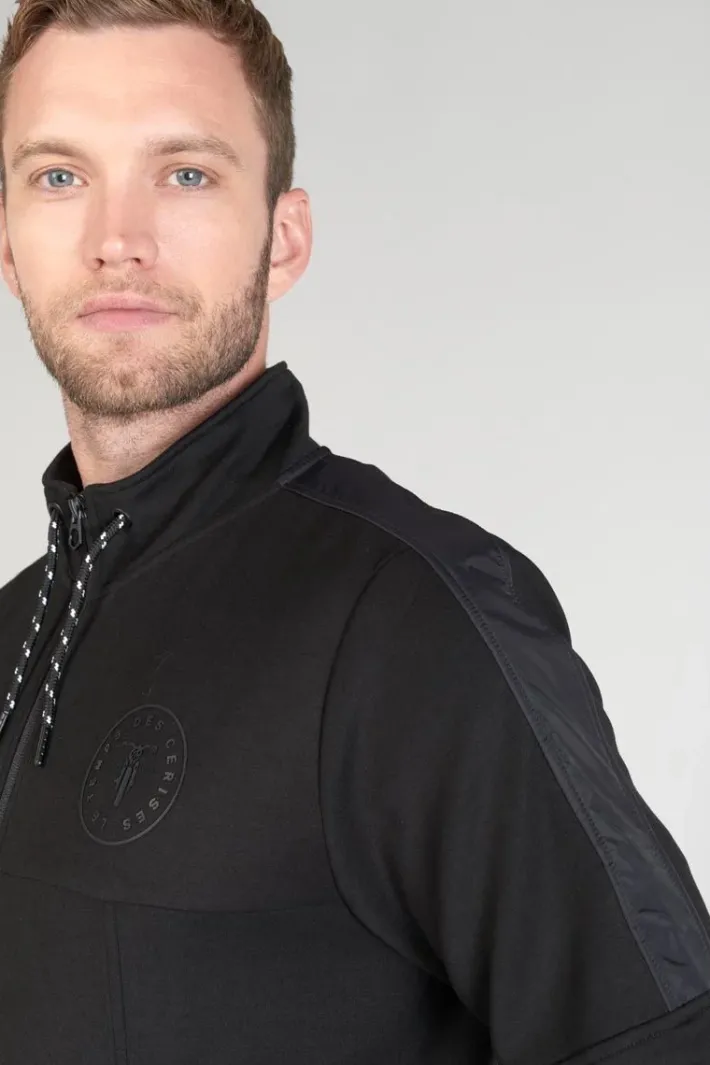 Le Temps des Cerises Sweat Zippe Gimo Noir Black Fashion