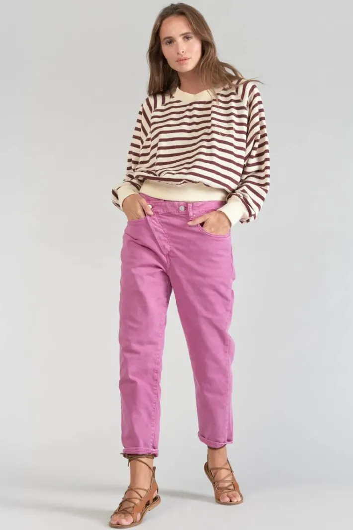 Le Temps des Cerises Sweatshirt Koa Mariniere Prune Ice Cream Outlet
