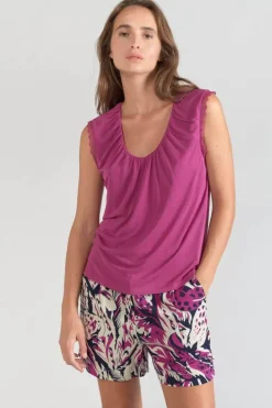 Le Temps des Cerises Top Nani Violine Aster Clearance