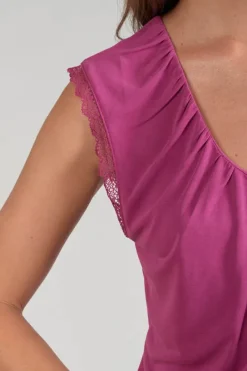 Le Temps des Cerises Top Nani Violine Aster Clearance
