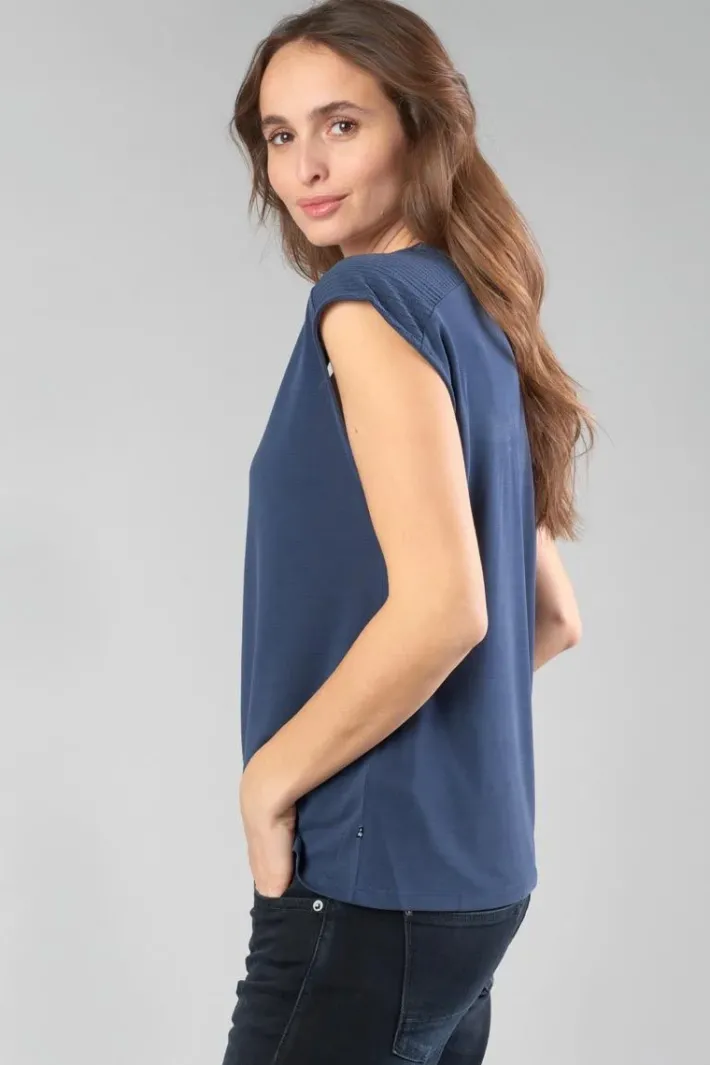 Le Temps des Cerises Top Nate Bleu Nuit Midnight Store