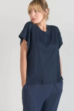 Le Temps des Cerises Top Overs Bleu Marine Midnight Cheap