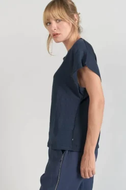 Le Temps des Cerises Top Overs Bleu Marine Midnight Cheap