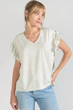 Le Temps des Cerises Top Ryls Blanc Irise White Best