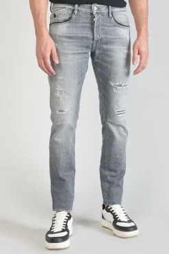 Le Temps des Cerises Triolet 700/11 Adjusted Jeans Destroy Gris N°2 Grey Best Sale