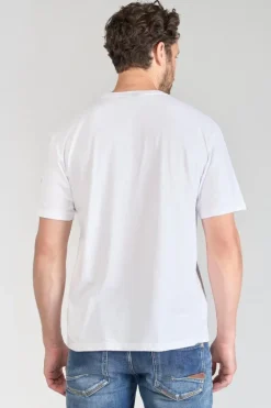 Le Temps des Cerises T-Shirt Andler Blanc Imprime White Discount