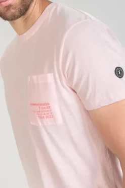 Le Temps des Cerises T-Shirt Brezol Rose Clair Shadow Flash Sale