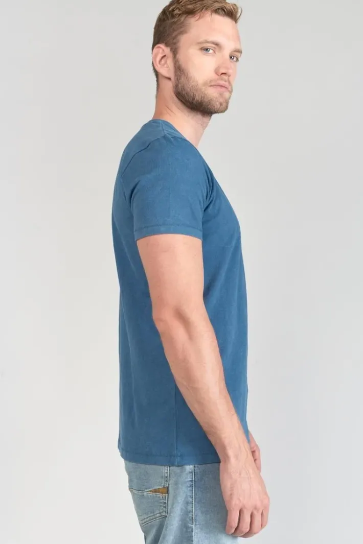 Le Temps des Cerises T-Shirt Brown Bleu Delave Raf Sale