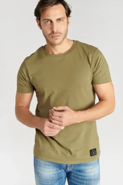 Le Temps des Cerises T-Shirt Brown Kaki Lizard Cheap
