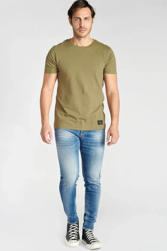 Le Temps des Cerises T-Shirt Brown Kaki Lizard Cheap