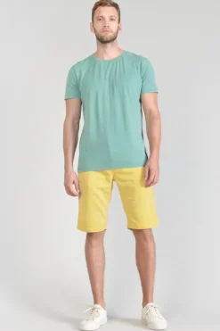 Le Temps des Cerises T-Shirt Brown Vert D'Eau Oil Clearance
