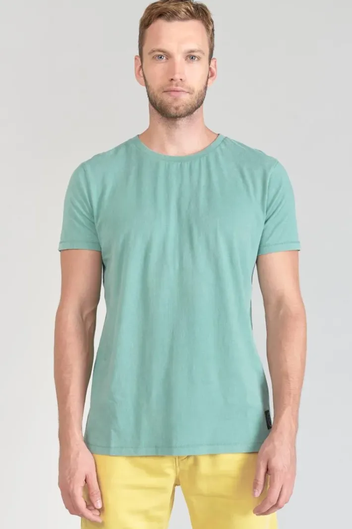 Le Temps des Cerises T-Shirt Brown Vert D'Eau Oil Clearance
