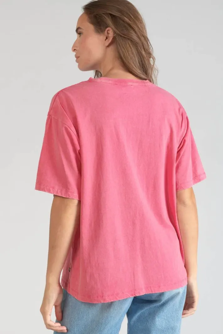 Le Temps des Cerises T-Shirt Cassio Rose Delave Berry Fashion